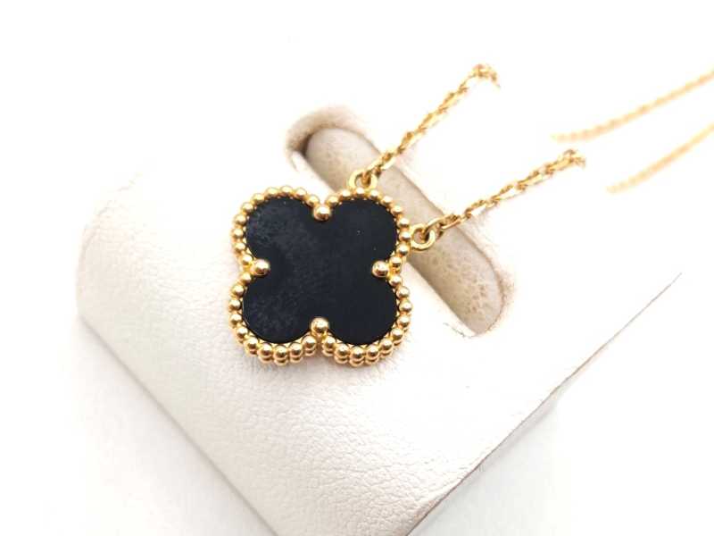 ヴァンクリーフ＆アーペル買取  ヴィンテージアルハンブラネックレス 